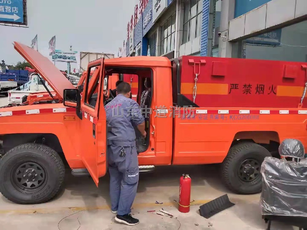 宁夏水基型工矿车辆发动机舱自动灭火装置的应用与验收要求