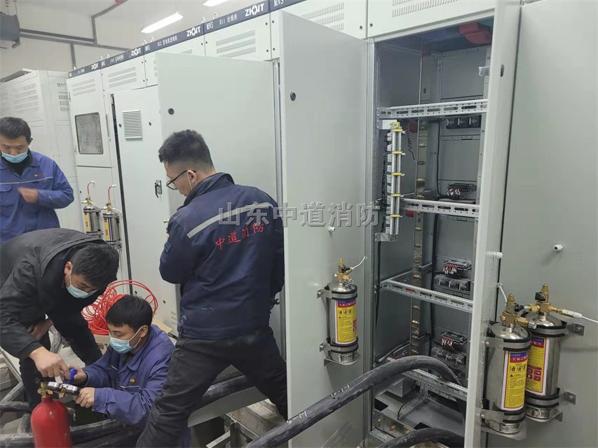 全氟己酮探火管气体自动灭火装置在配电室箱式变电站的应用